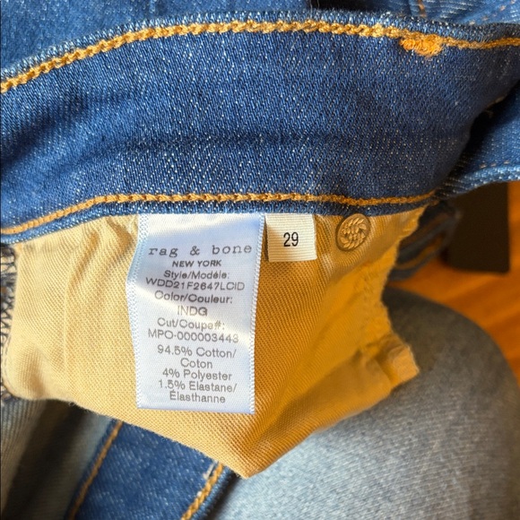 NWT rag & bone jeans - Picture 2 of 4